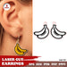 Fruit Earrings Laser Cut Bundle - Svg Ocean