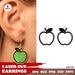 Fruit Earrings Laser Cut Bundle - Svg Ocean