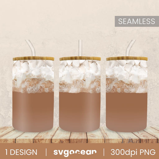 Cocoa Can Glass - Svg Ocean