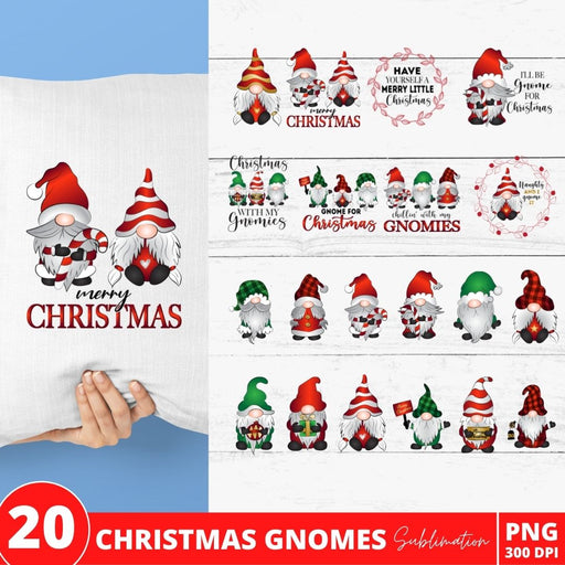 Christmas Gnome Sublimation - Svg Ocean