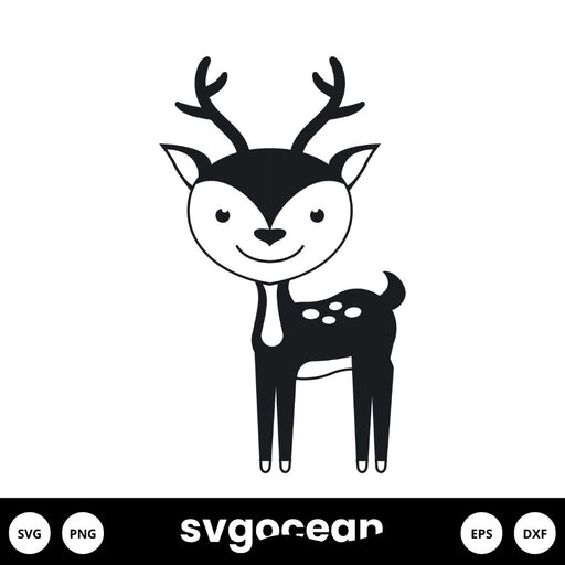 Baby Deer Svg - Svg Ocean