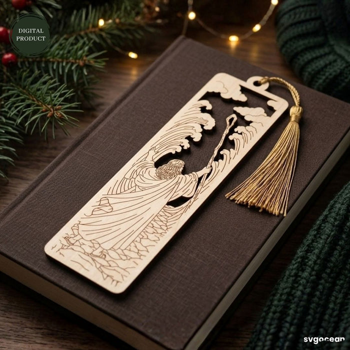 Wooden Jesus Bookmarks SVG Bundle - Svg Ocean