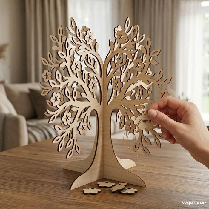 3D Family Tree Stand SVG Bundle - Svg Ocean