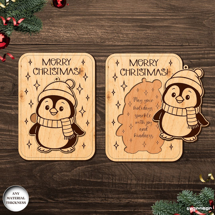 Christmas Cards Ornament SVG Bundle - Svg Ocean