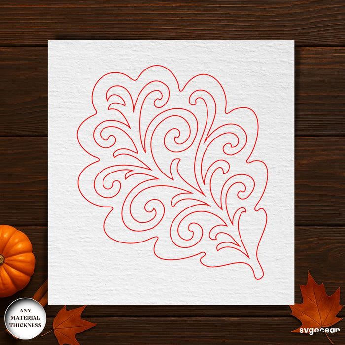 Autumn Leaves Coasters SVG Bundle - SvgOcean