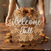 Welcome Fall Door Sign SVG Bundle - Svg Ocean