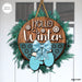 Hello Winter Door Sign Laser Cut - Svg Ocean