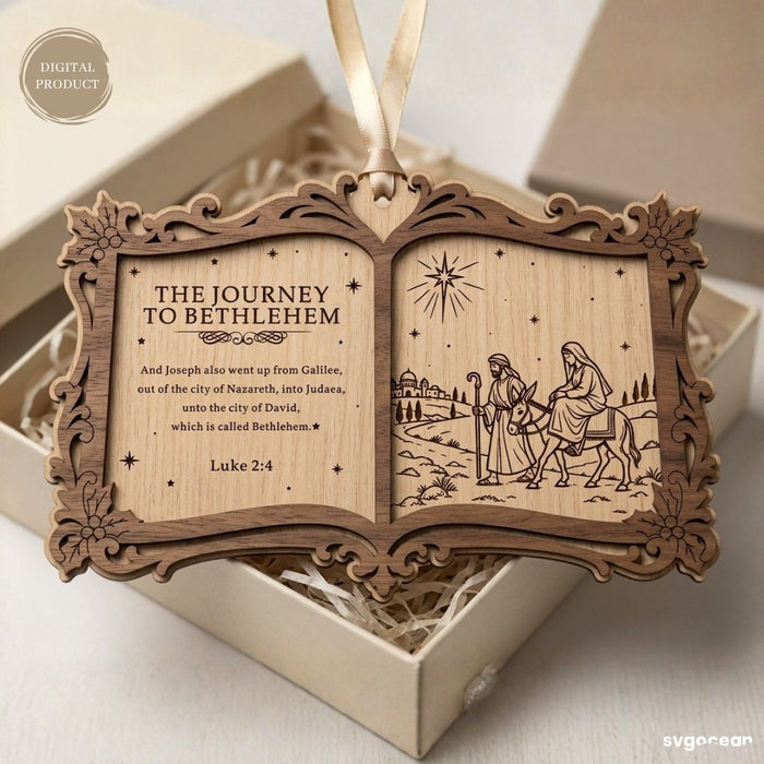 Bible Story Book Ornaments SVG Bundle - Svg Ocean