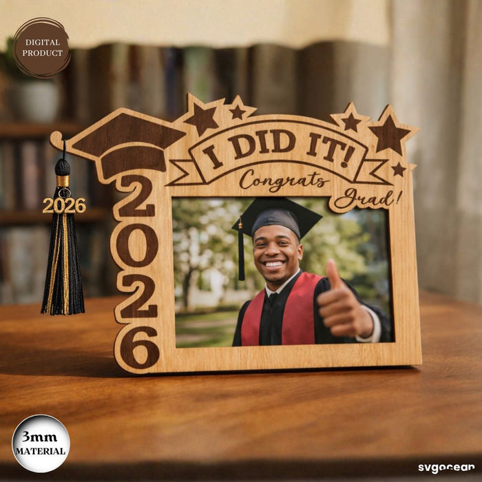 Graduation Photo Frames Bundle - Svg Ocean