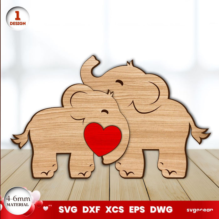 Valentine's Day Animals Puzzle Bundle - Svg Ocean