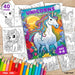 Unicorns Coloring Book - SVG Ocean