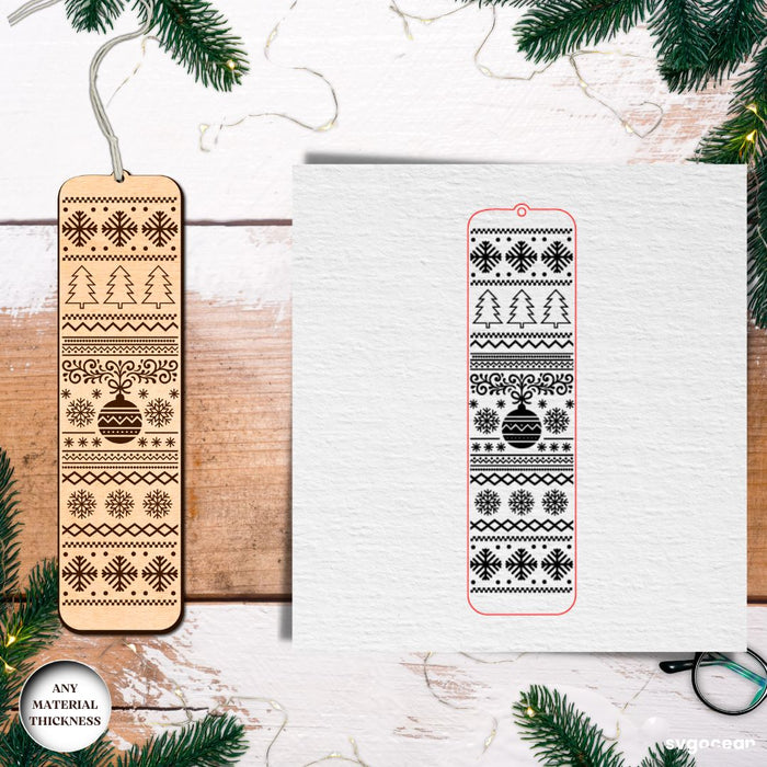 Winter Scene Bookmarks SVG Bundle - Svg Ocean