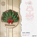 Christmas Welcome Door Hanger SVG Bundle - Svg Ocean