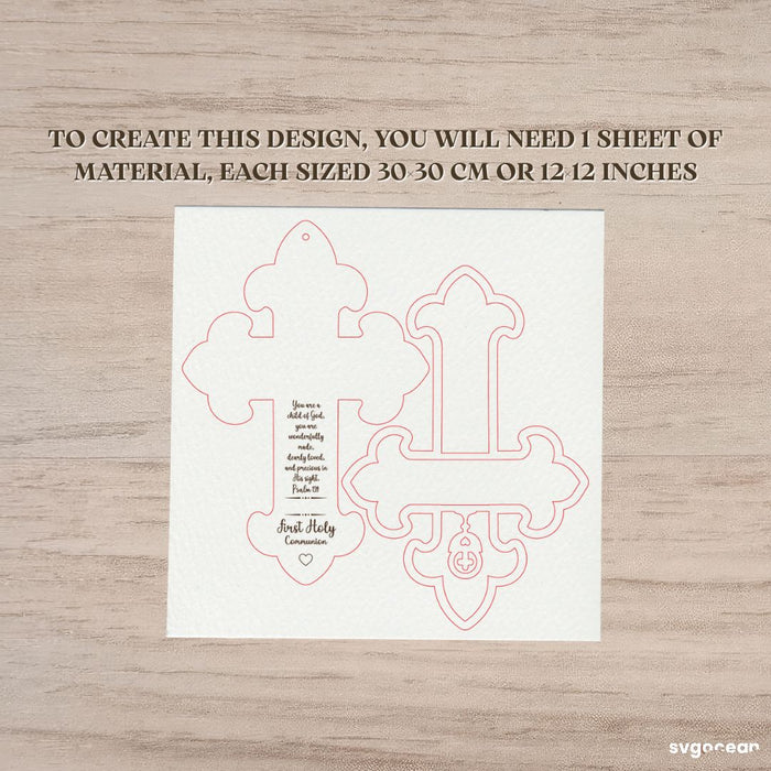 Holy Communion Crosses SVG Bundle - Svg Ocean