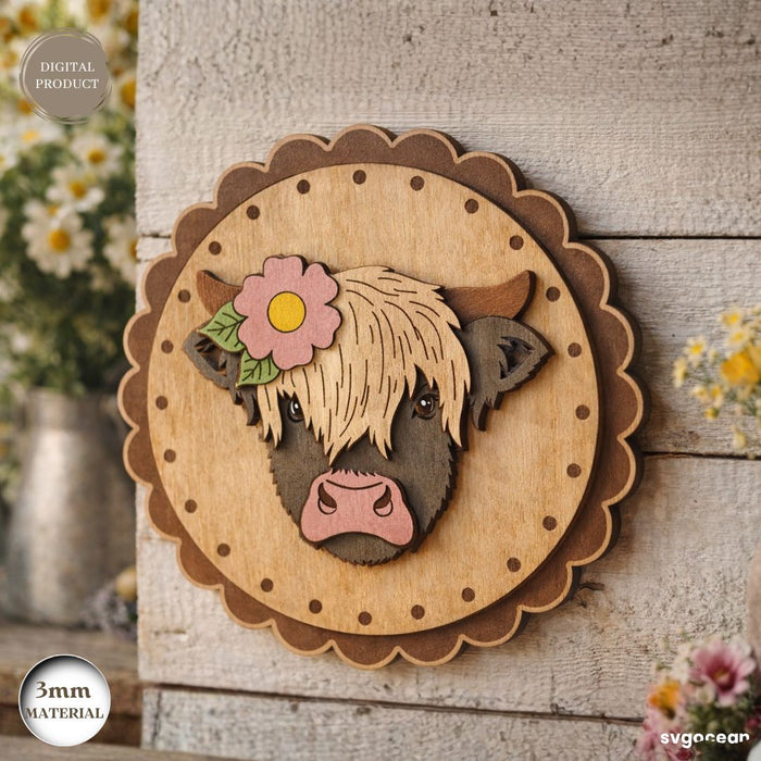 Spring Wall Signs Laser Cut Bundle - Svg Ocean