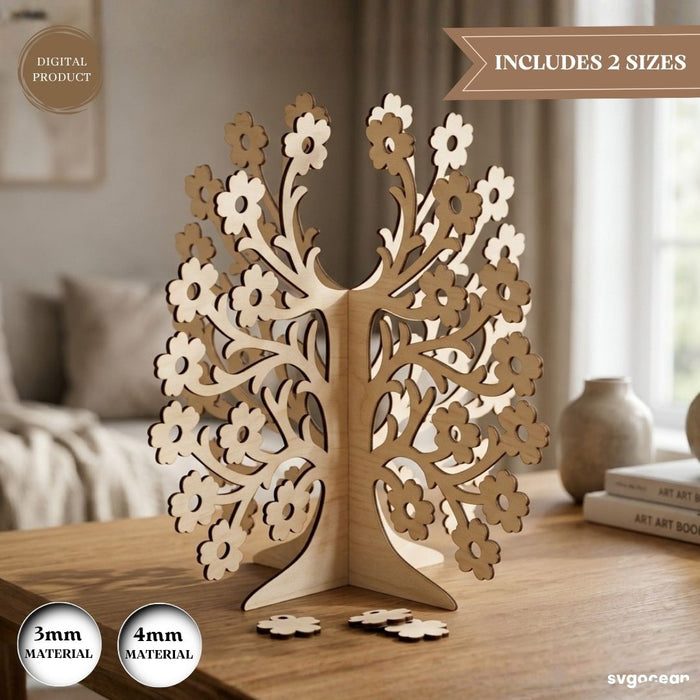3D Family Tree Stand SVG Bundle - Svg Ocean