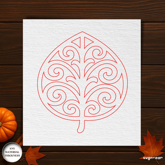 Autumn Leaves Coasters SVG Bundle - SvgOcean