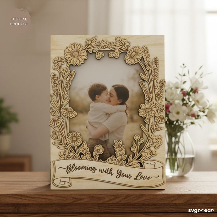 Mother's Day Photo Frames SVG Bundle - Svg Ocean