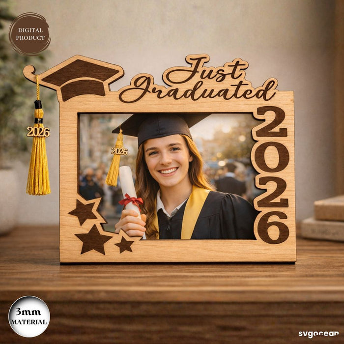 Graduation Photo Frames Bundle - Svg Ocean