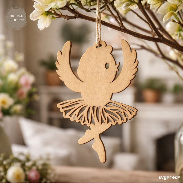Spring Ballerina Chicken SVG Bundle - Svg Ocean