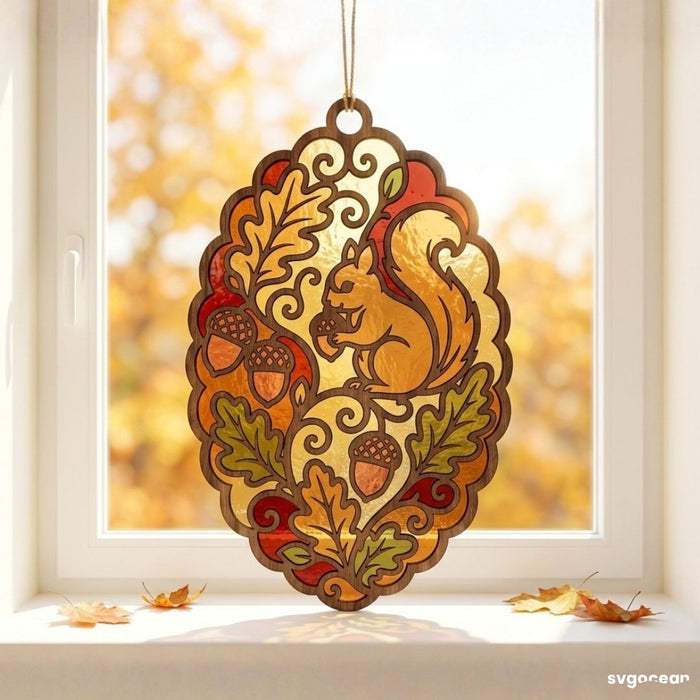 Fall Suncatcher Laser Cut Bundle