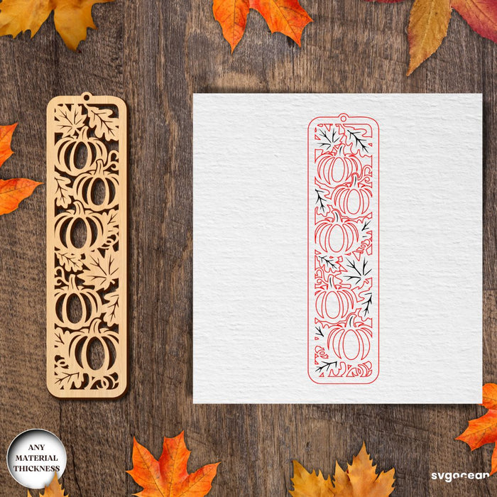 Autumn Bookmarks Laser Cut Bundle - Svg Ocean