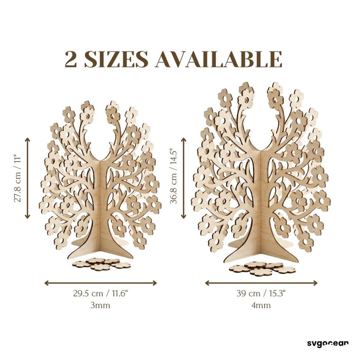 3D Family Tree Stand SVG Bundle - Svg Ocean