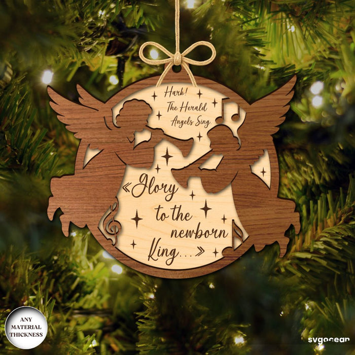 Nativity Scene Ornament Bundle - Svg Ocean