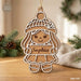 Personalized Gingerbread Ornament SVG Bundle - Svg Ocean