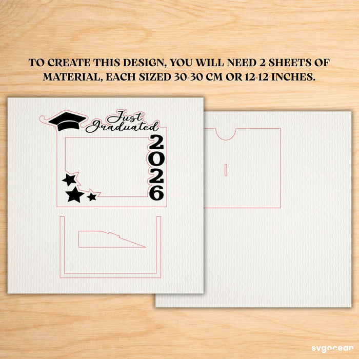 Graduation Photo Frames Bundle - Svg Ocean