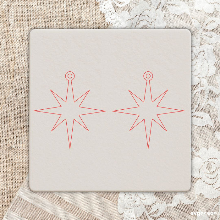 Nativity Scene Earrings Bundle - Svg Ocean