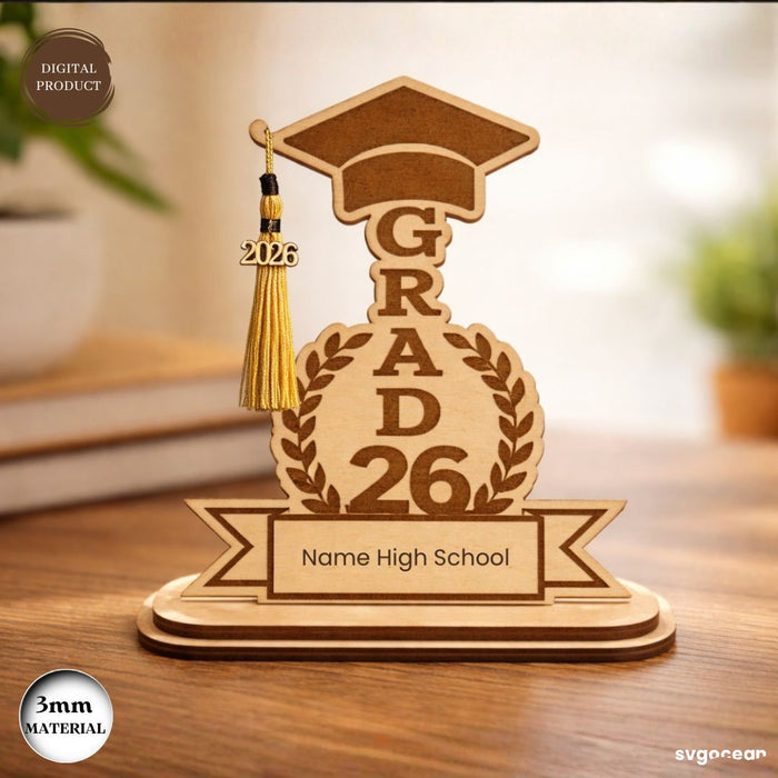 Graduation Tassel Holders Laser Cut - Svg Ocean