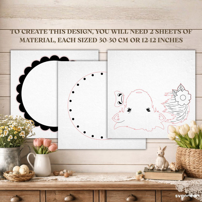 Spring Wall Signs Laser Cut Bundle - Svg Ocean