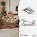 Santa Sleigh Ornaments SVG Bundle - Svg Ocean