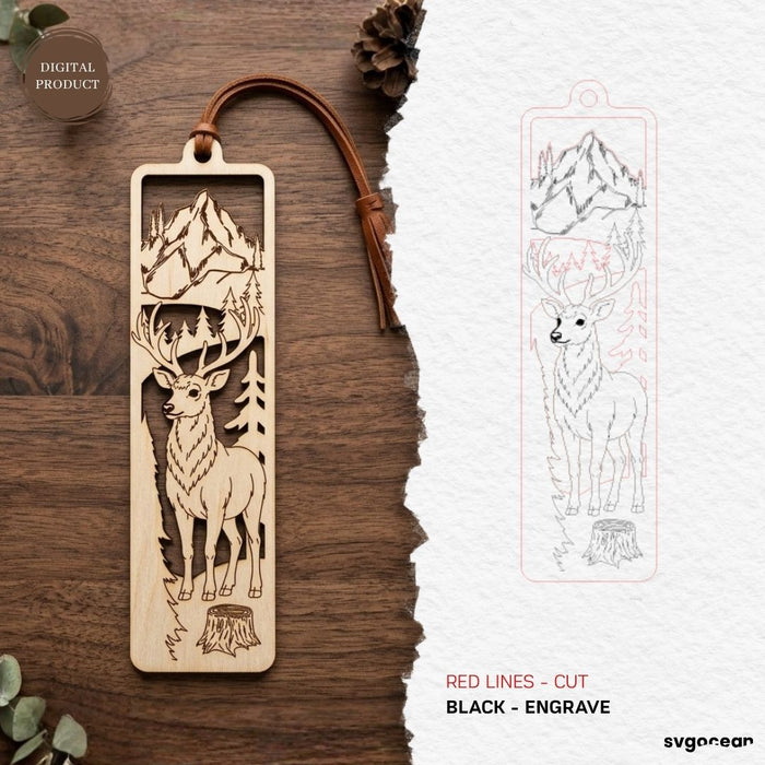 Winter Animals Bookmarks SVG Bundle - Svg Ocean