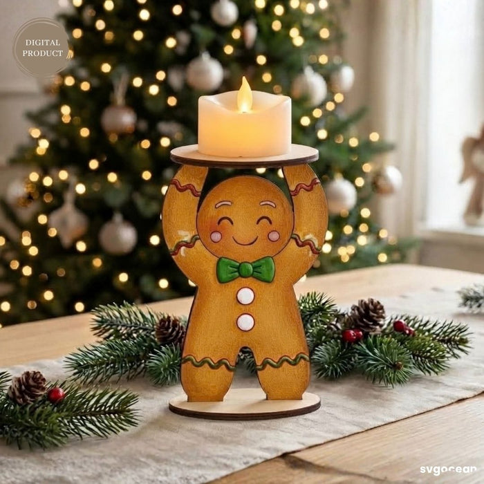 Christmas Character Candle Holders SVG Bundle - Svg Ocean