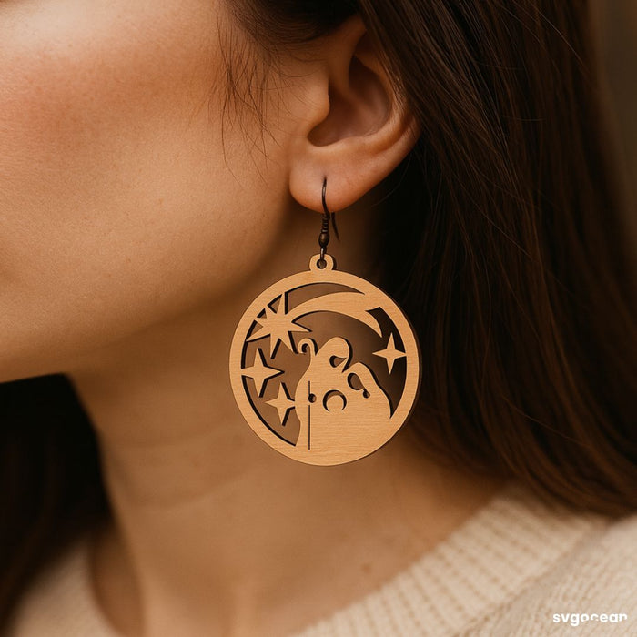 Nativity Scene Earrings Bundle - Svg Ocean