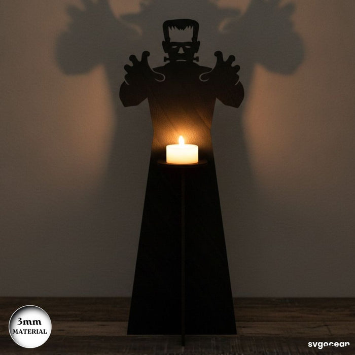 Halloween Candle Holder SVG Bundle - Svg Ocean