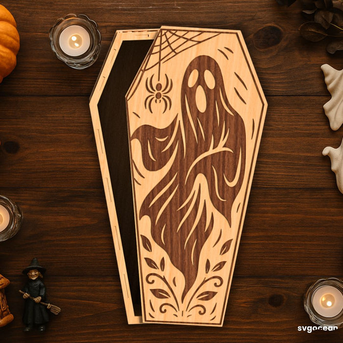 Halloween Coffin Candy Box Bundle - Svg Ocean