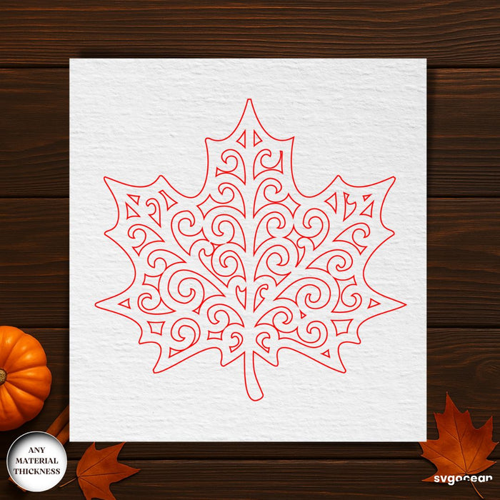 Autumn Leaves Coasters SVG Bundle - SvgOcean