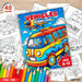 Vehicles Coloring Book - SVG Ocean