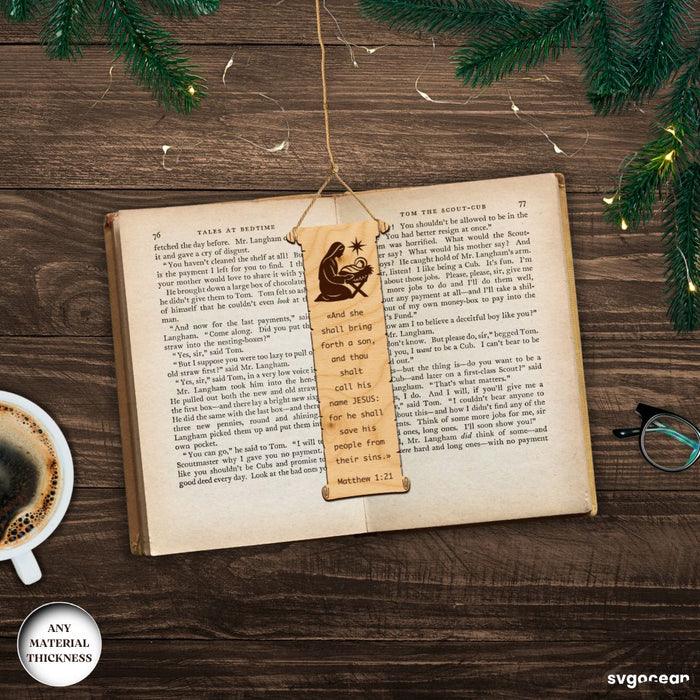 Nativity Bookmarks SVG Bundle - Svg Ocean