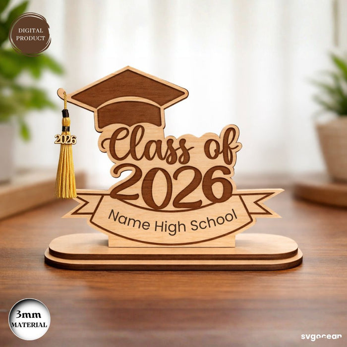 Graduation Tassel Holders Laser Cut - Svg Ocean