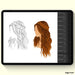 Hairstyles Procreate Stamps - Svg Ocean