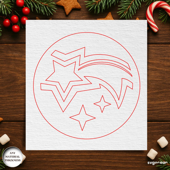 Nativity Coffee Coasters SVG Bundle - Svg Ocean