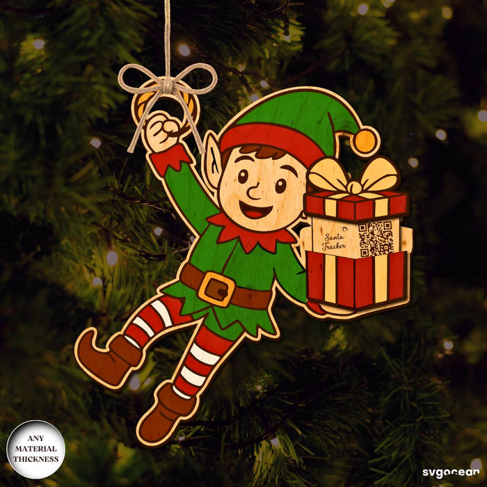 Santa Trackers Ornament Bundle - Svg Ocean