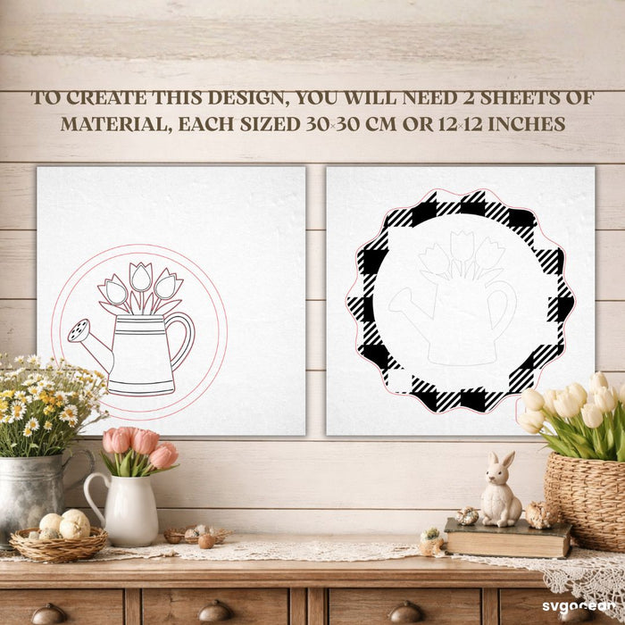 Spring Wall Signs Laser Cut Bundle - Svg Ocean