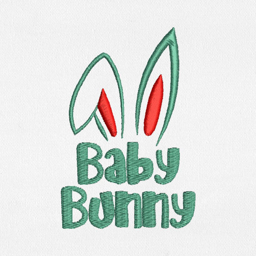 Easter Baby Bunny for Machine Embroidery - Svg Ocean