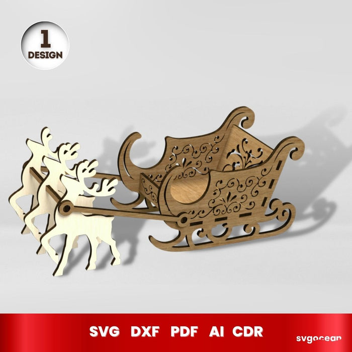 Christmas 2024 Laser Cut Mega Bundle -Svg Ocean