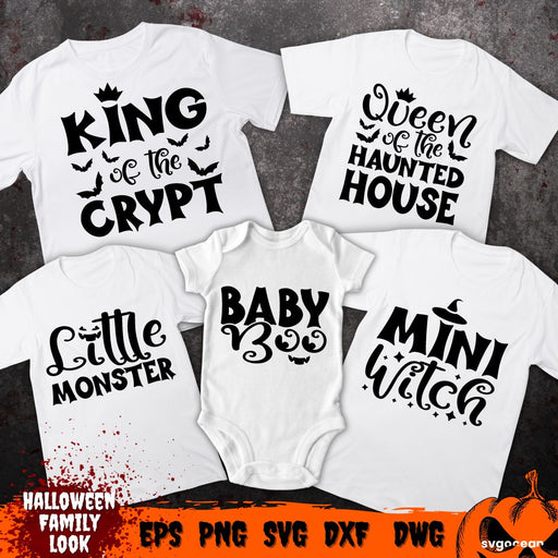Spooky Halloween Family SVG Bundle - Svg Ocean